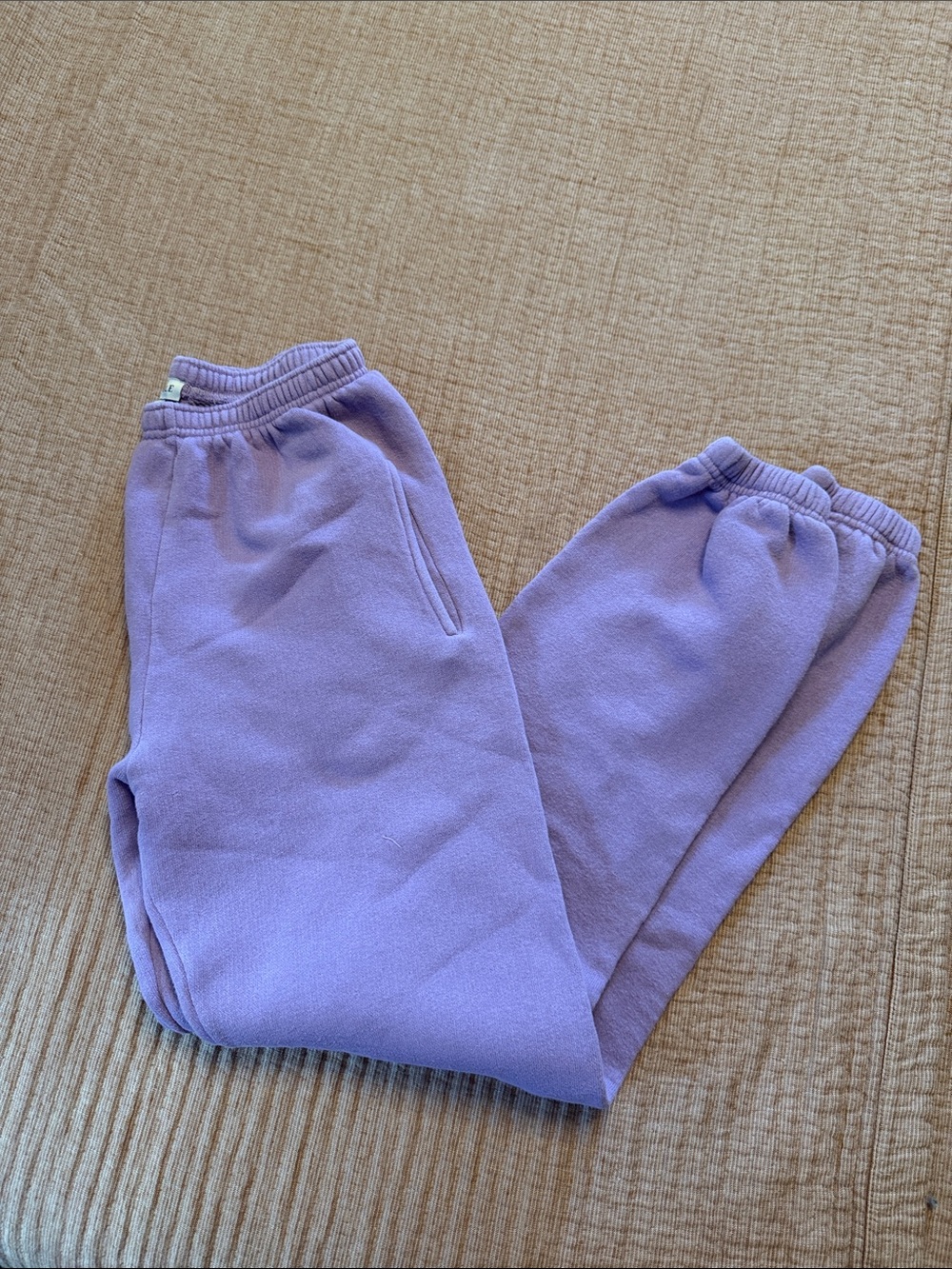 Lavender Cozy Fleece Joggers